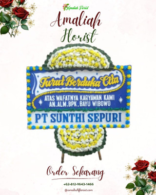 Papan Bunga Duka di Girimukti
