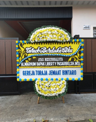 Papan Bunga Duka di Girimukti