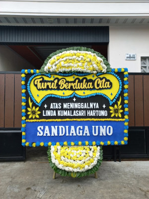 Papan Bunga Duka di Girimukti